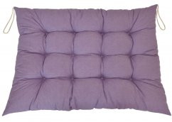 Paletový sedák / zahradní matrace fialový melír