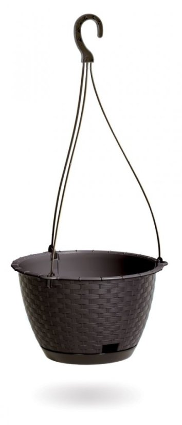 Prosperplast kvetináč závesný Ratolla Round W