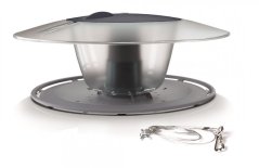 Krmítko pro ptáky BIRDYFEED ROUND šedý kámen 29,4cm