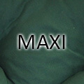 MAXI zelený dralon