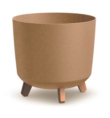Kvetináč GRACIA TUBUS ECO WOOD naturo 29,8 cm
