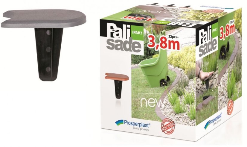 Prosperplast Palisáda zahradní IPAK1 382,7 cm