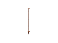 Corgarden Ptačí krmítka STOJAN 1042 120 cm Corten