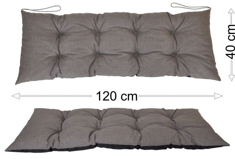 Podsedák 120x40 - Barva polstru: Hnědý