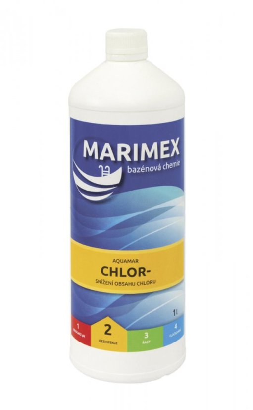 AQuaMar Chlor - 1 l (tekutý přípravek)