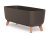 Květináč GRACIA CASE ECO WOOD kávový 58cm