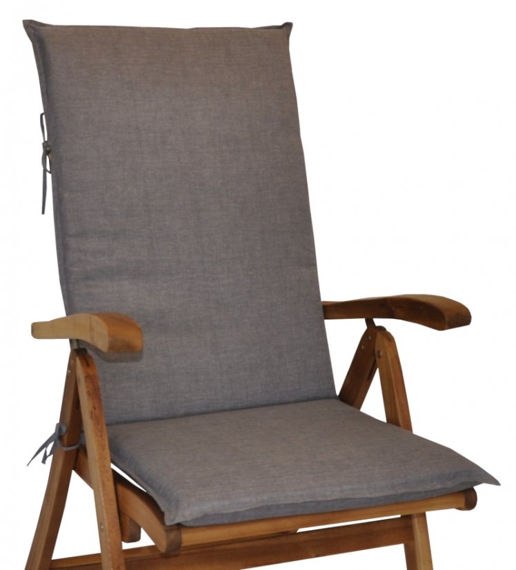 Polstr na teakové zahradní křeslo UNI vysoké