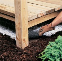 Mulčovací netkaná textilie role 3,2m x 100m, 50g/m2, černá
