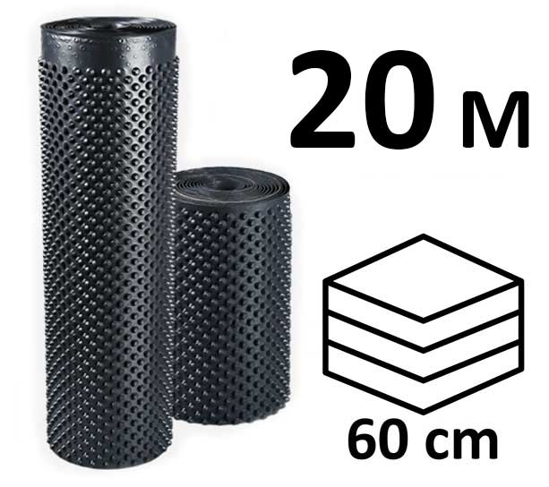 Nopová fólie do vyvýšených záhonů