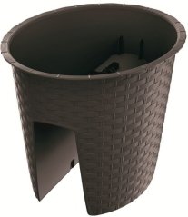 Prosperplast kvetináč na zábradlie Ratolla Oval 30 cm