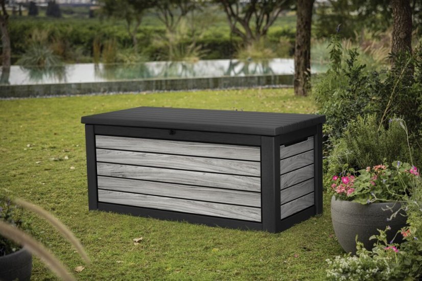 SIGNATURE HORIZONTAL úložný box - Barva: ASHWOOD, Objem: 630 L