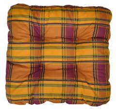 Sedák UNI 40x40 cm  okrová kostka