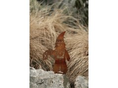 Corgarden Zahradní dekorace TRPASLÍK 1070 37 x 19 cm Corten