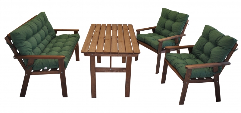 Zahradní sestava Nordic hnědá