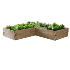 ZvP Modulární vyvýšený záhon Tvar L