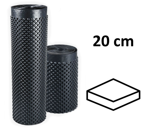 Nopová fólie do vyvýšených záhonů