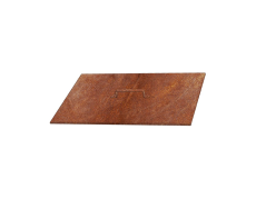 Corgarden Zahradní ohniště VÍKO 1021 70 x 50 x 1 cm Corten