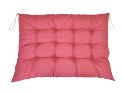 Paletový sedák / zahradní matrace malinový melír