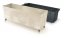 Prosperplast truhlík na nožičkách URBI CASE BETON EFFECT N 77cm