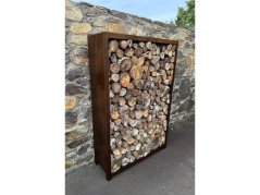 Corgarden Zahradní dřevník STORA 1035 180 x 120 x 40 cm Corten