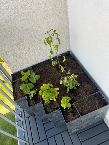 Flexi Element rohový vyvýšený záhon