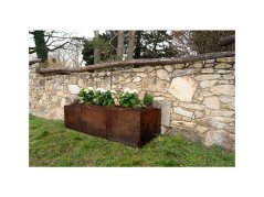 Corgarden Vyvýšený záhon ALTO 1010 69 x 136 x 52 cm Corten