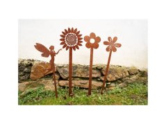 Corgarden Zahradní dekorace VÍLA 1071 59 x 22 cm Corten