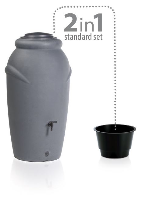 Prosperplast sud na dešťovou vodu AQUACAN BABY 210 l