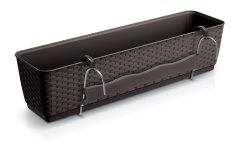 Truhlík s háky RATOLLA PW mocca 59cm