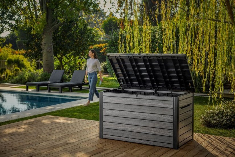 SIGNATURE HORIZONTAL úložný box - Barva: ASHWOOD, Objem: 630 L