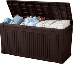 COMFY úložný box - 270L - hnědá