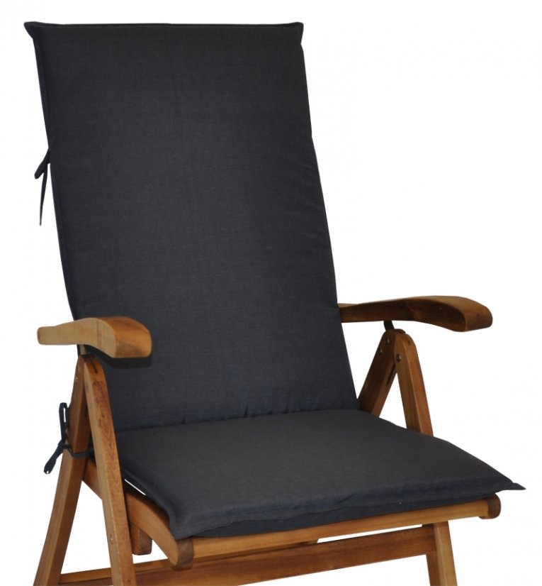 Polstr na teakové zahradní křeslo UNI vysoké