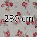 Mihra motiv ruže - šíře 280 cm