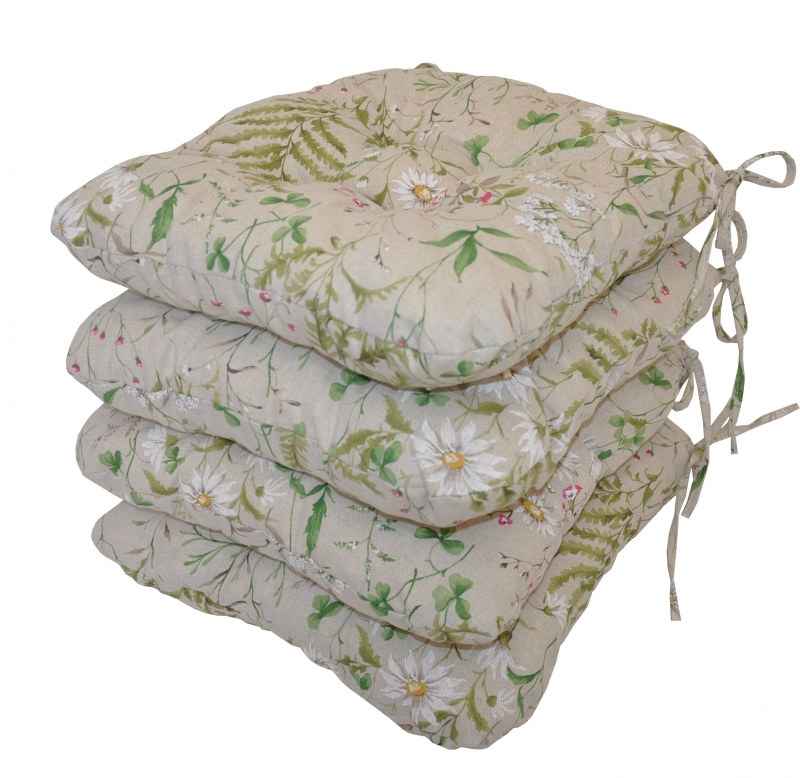 Sedák UNI set 4 kusy - Barva polstru: Kapradí