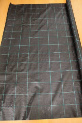 Tkaná mulčovací textilie 1,6m x 10m, 100g/m2, černá