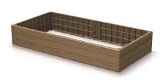 Vyvýšený záhon BASE WOODY ECO WOOD 149,2 cm - farba: naturo ECO