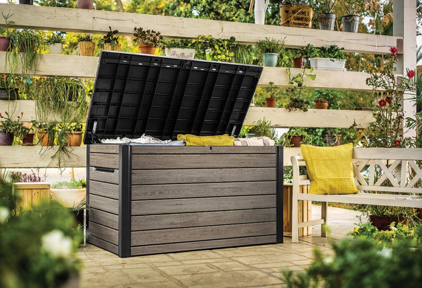 SIGNATURE HORIZONTAL úložný box - Barva: ASHWOOD, Objem: 630 L
