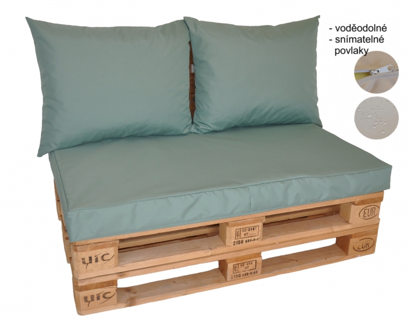 Polstry na paletový nábytek voděodolné