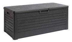 FLORIDA zahradní plastový úložný box 550 L - grafit