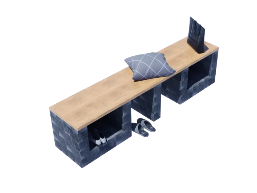 Flexi Element lavička s úložným priestorom