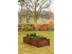 Corgarden Vyvýšený záhon VIVO 1012 74 x 148 x 36 cm Corten