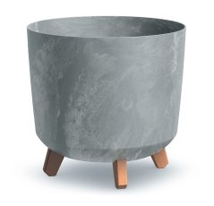Prosperplast květináč Gracia Tubus Beton Effect