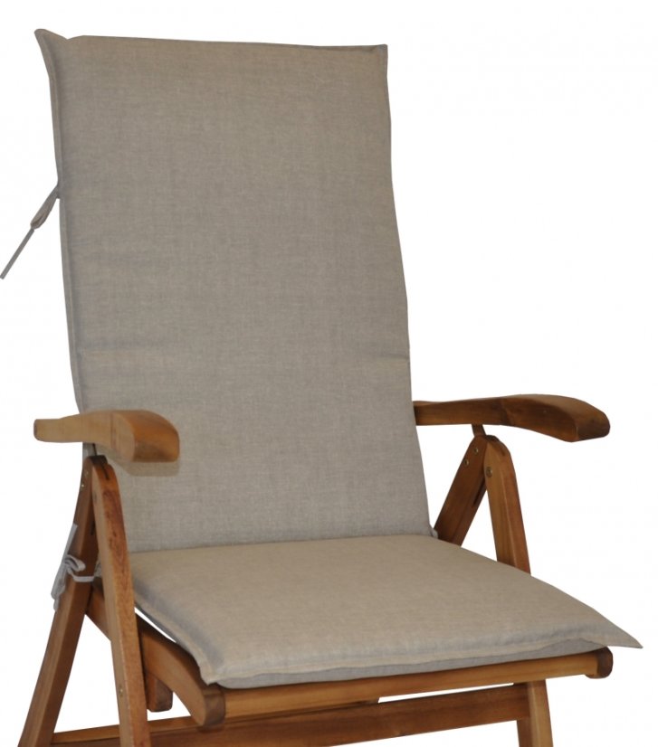 Polstr na teakové zahradní křeslo UNI vysoké