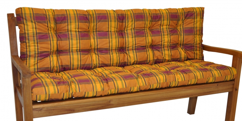 Polstr na zahradní lavičku 137 cm
