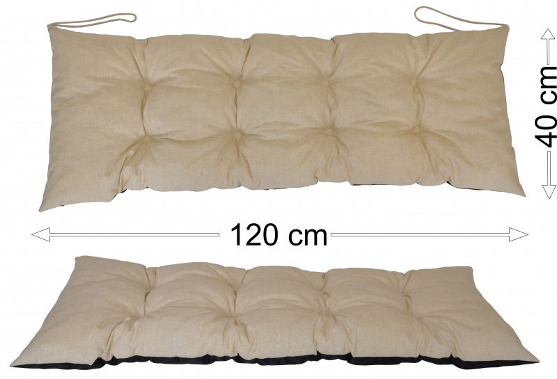 Podsedák 120x40 - Barva polstru: Hnědý