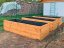 Záhony 250x100x60 odstín borovice