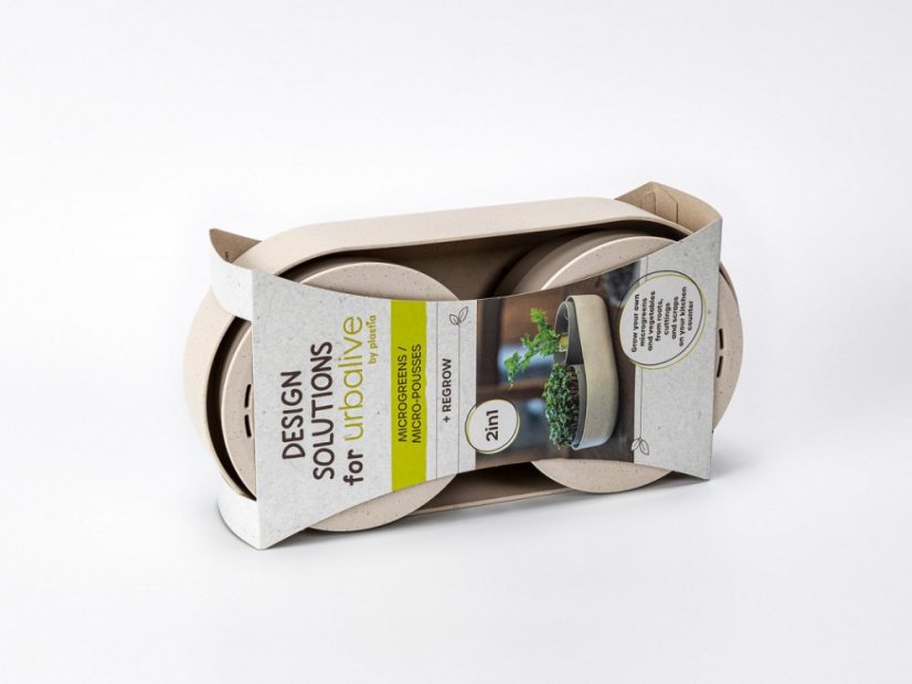 Plastia Velká farma Microgreens+Regrow