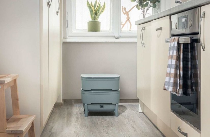 Plastia vermikompostér ECO - šedý recyklát