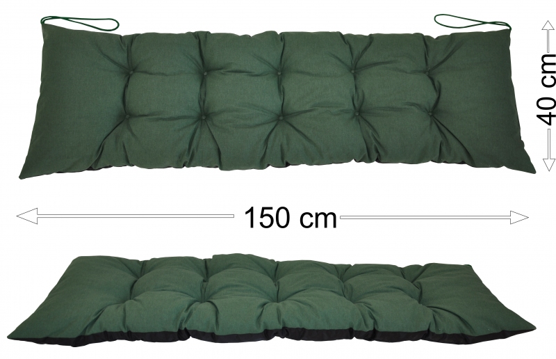 Podsedák 150x40 - Barva polstru: Vínový melír