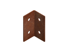 Corgarden Zahradní obrubníky MODO SPOJKA ROHOVÁ 1027 3 x 3 x 6 cm Corten